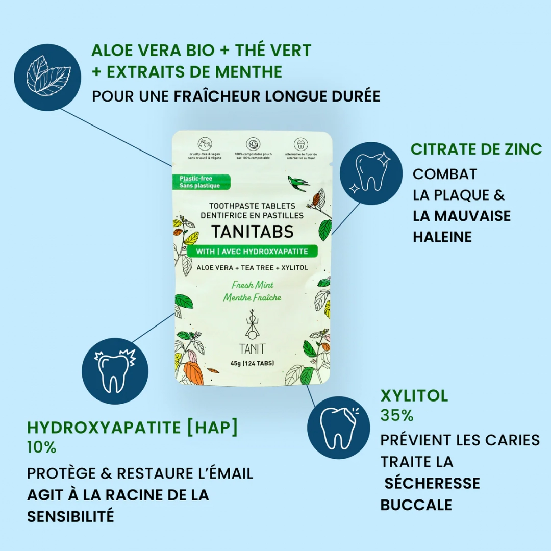 Dentifrice en pastille
