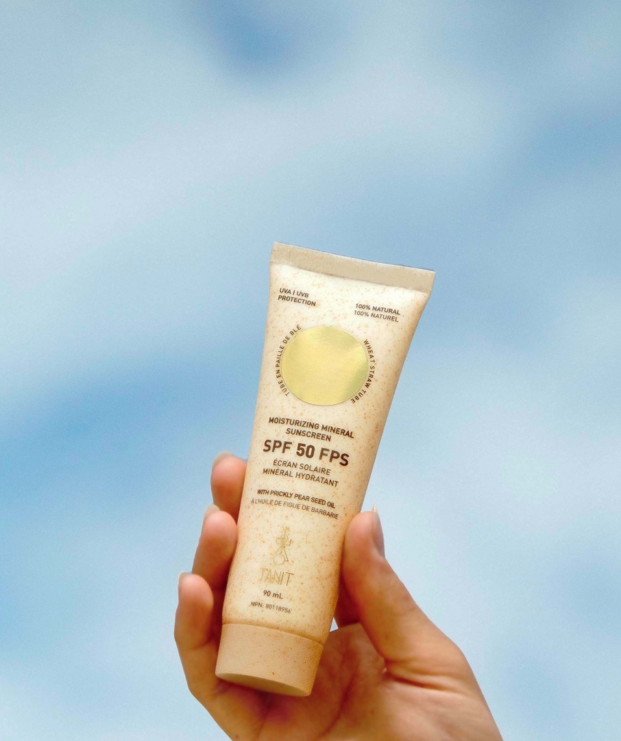 Écran solaire minéral hydratant 100% naturel